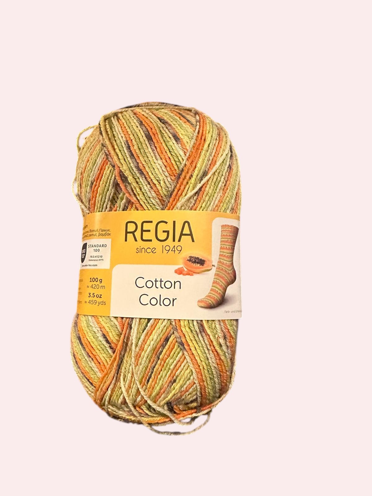 Regia Cotton Color - 100 gram - kleur 2417