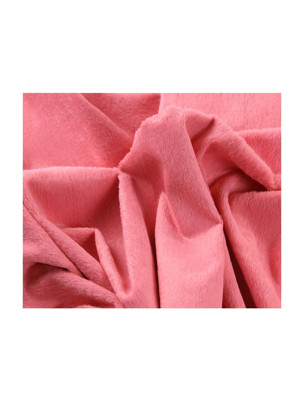 Viscose - dicht - recht - ca 6mm pool - 140cm breed - roze (190-902)