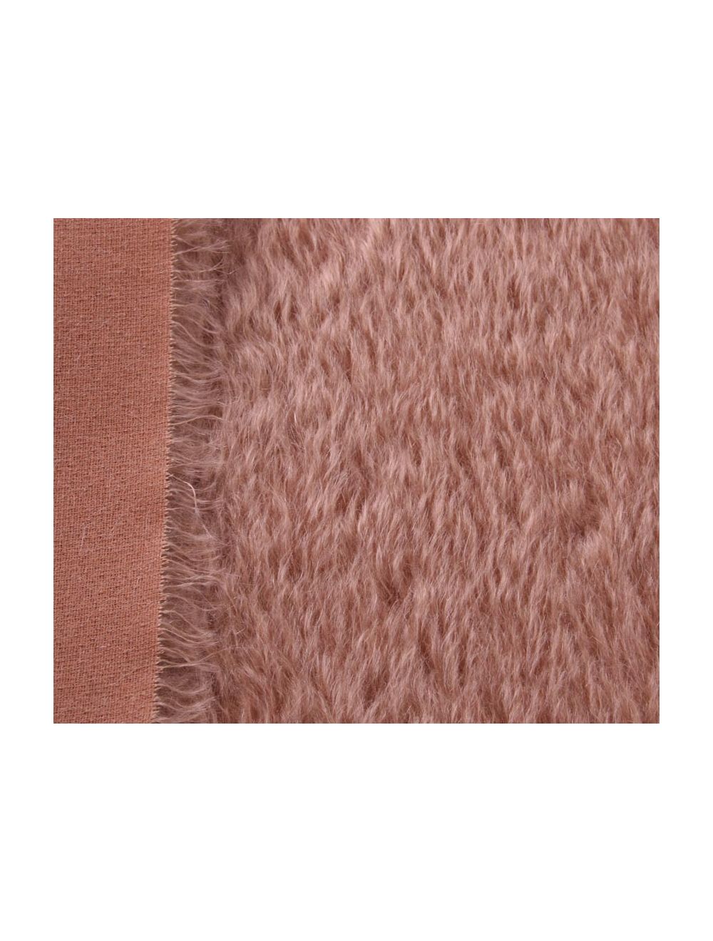 Vintage Mohair - open recht - ca 21mm pool - 140cm breed - EV2025-2