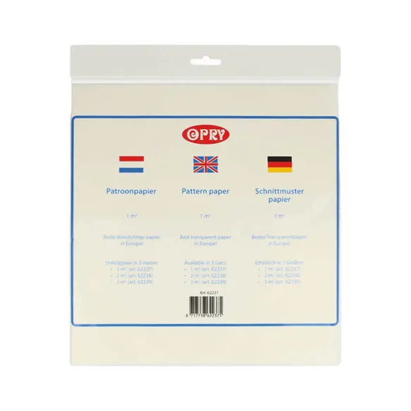 Patroon papier Opry - transparant patroonpapier