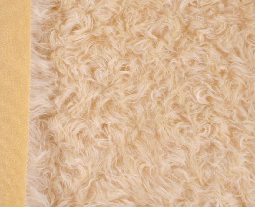 Mohair - Middeldichte krul - ca 40mm pool - 140cm breed