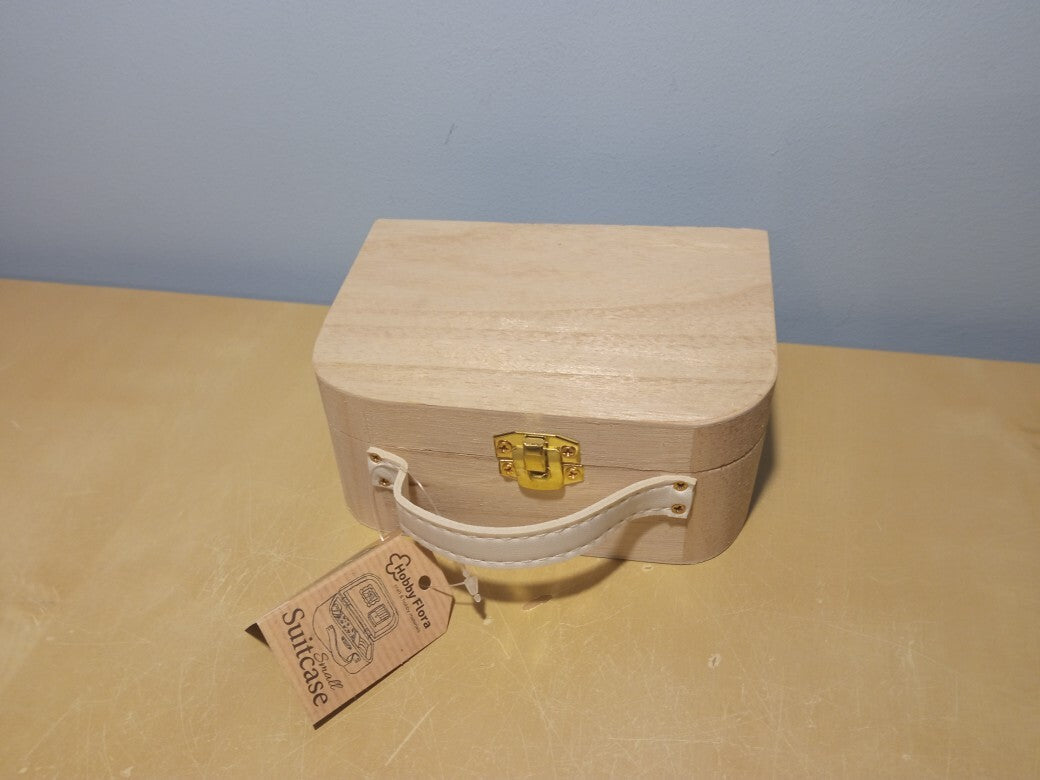 Houten koffertje