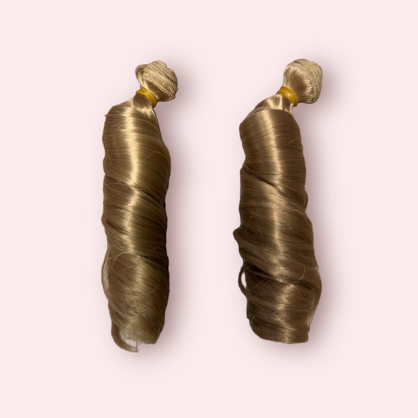 Poppenhaar Golvend - 15 x 100 cm