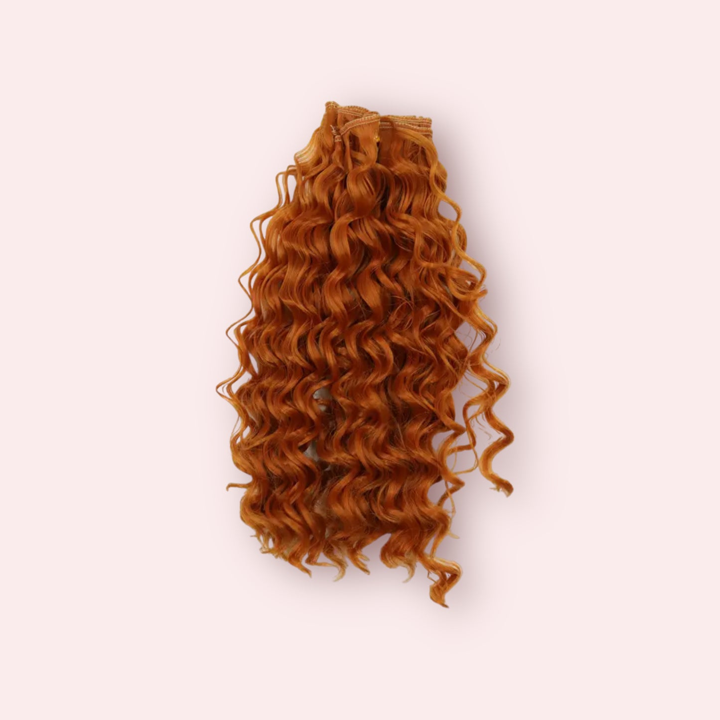 Poppenhaar Wafel - 25 x 100 cm