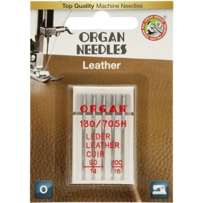 Organ naaimachine naalden Leer