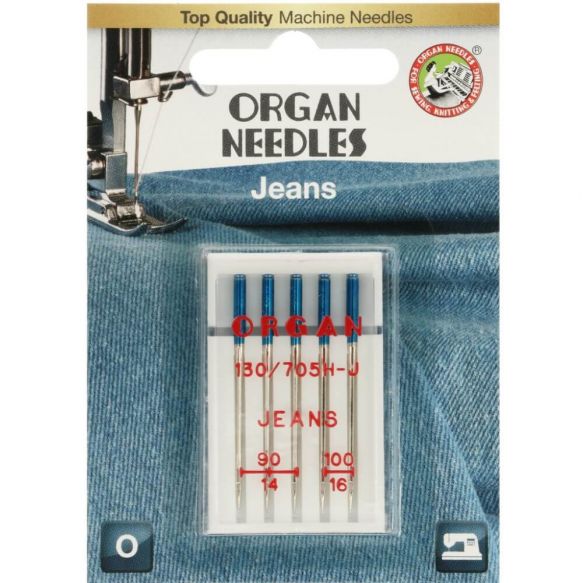 Organ naaimachine naalden Jeans