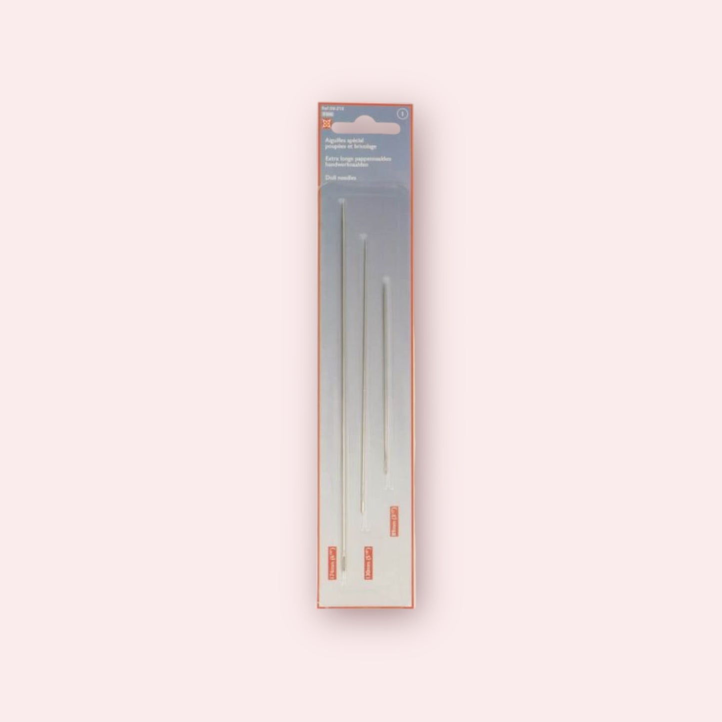 Poppennaalden / ogennaald set - 89mm / 130 mm / 174 mm