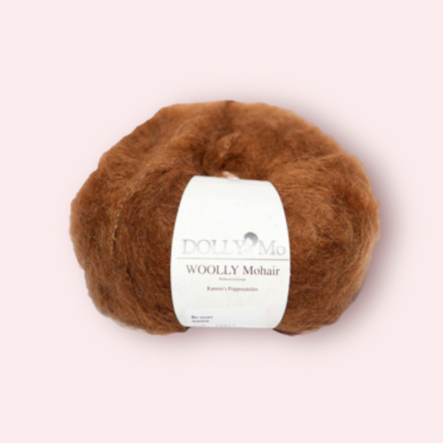 DollyMo Woolly Mohair - Bruin / Brown - 50 gram - 90 m