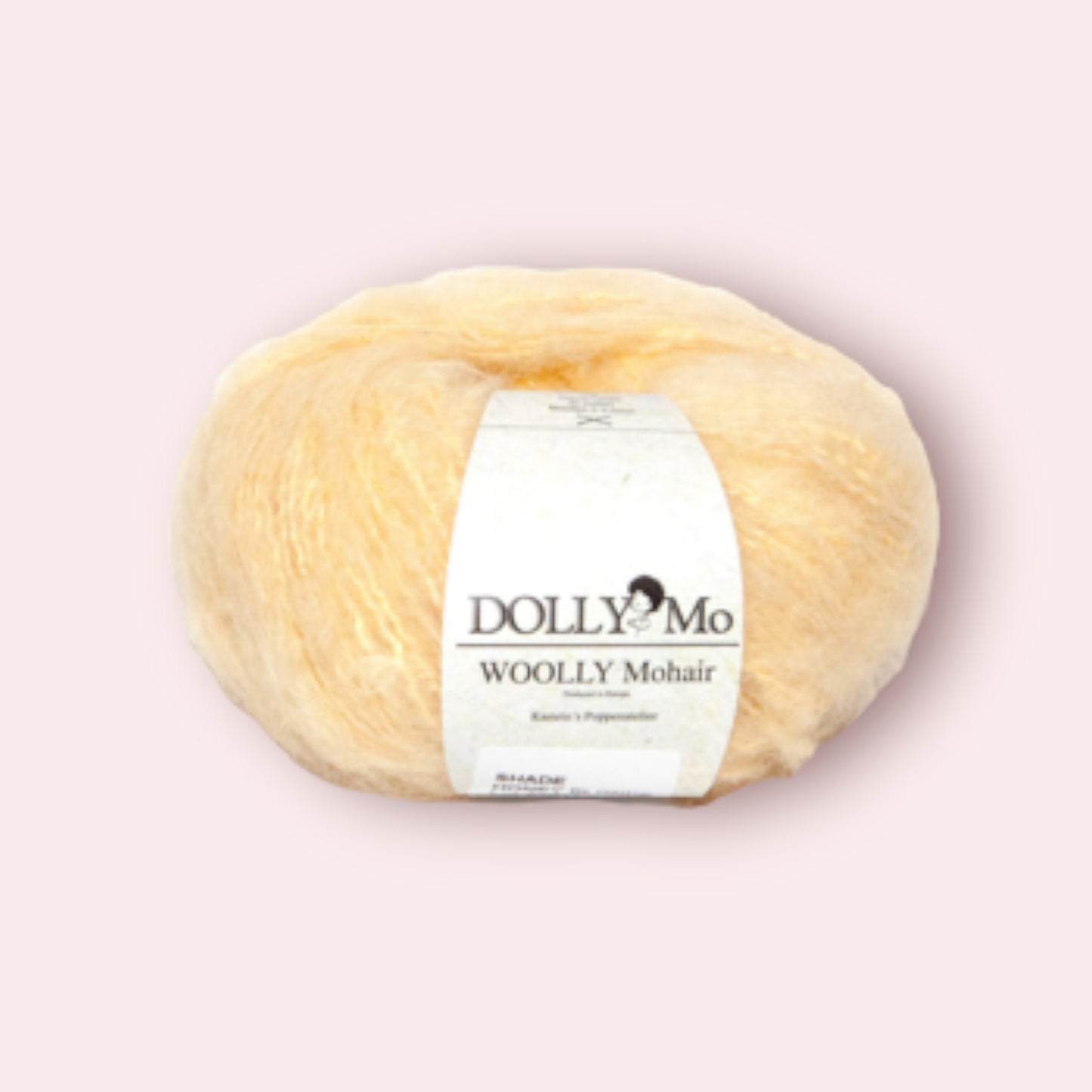 DollyMo Woolly Mohair - Honingblond / Honey Blonde - 50 gram - 90 m