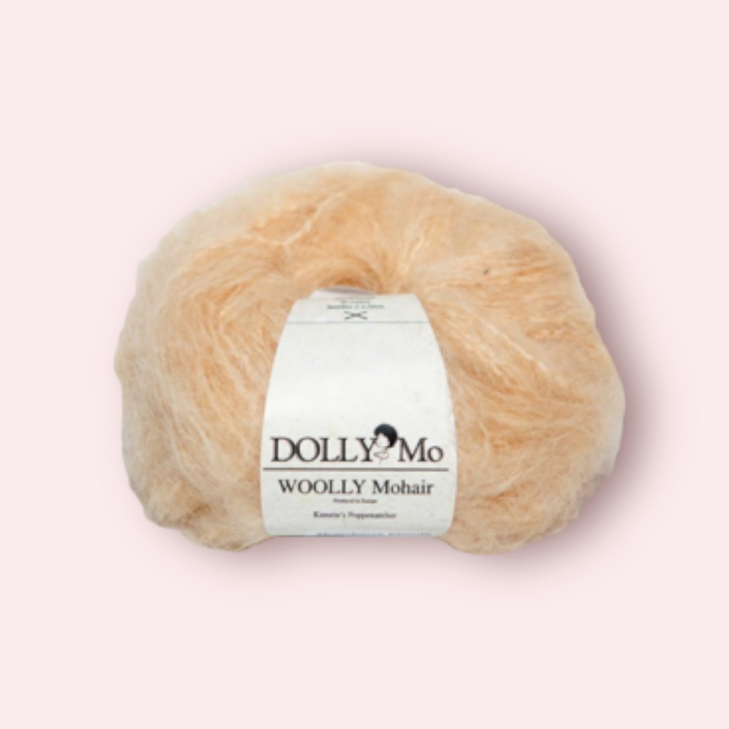 DollyMo Woolly Mohair - Roodblond / Strawberry Blonde - 50 gram - 90 m