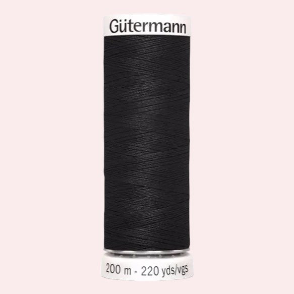 Gütermann Allesnaaigaren - 000 - Zwart - 200m