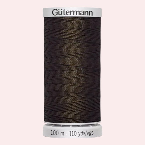 Gütermann Super Sterk - 406- Donkerbruin - 100m