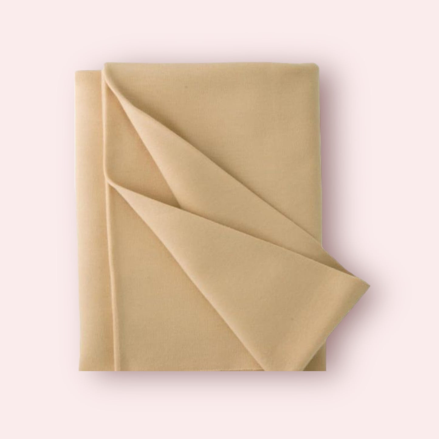 De Witte Engel - Poppentricot/Doll Jersey - T114 Donkerbeige