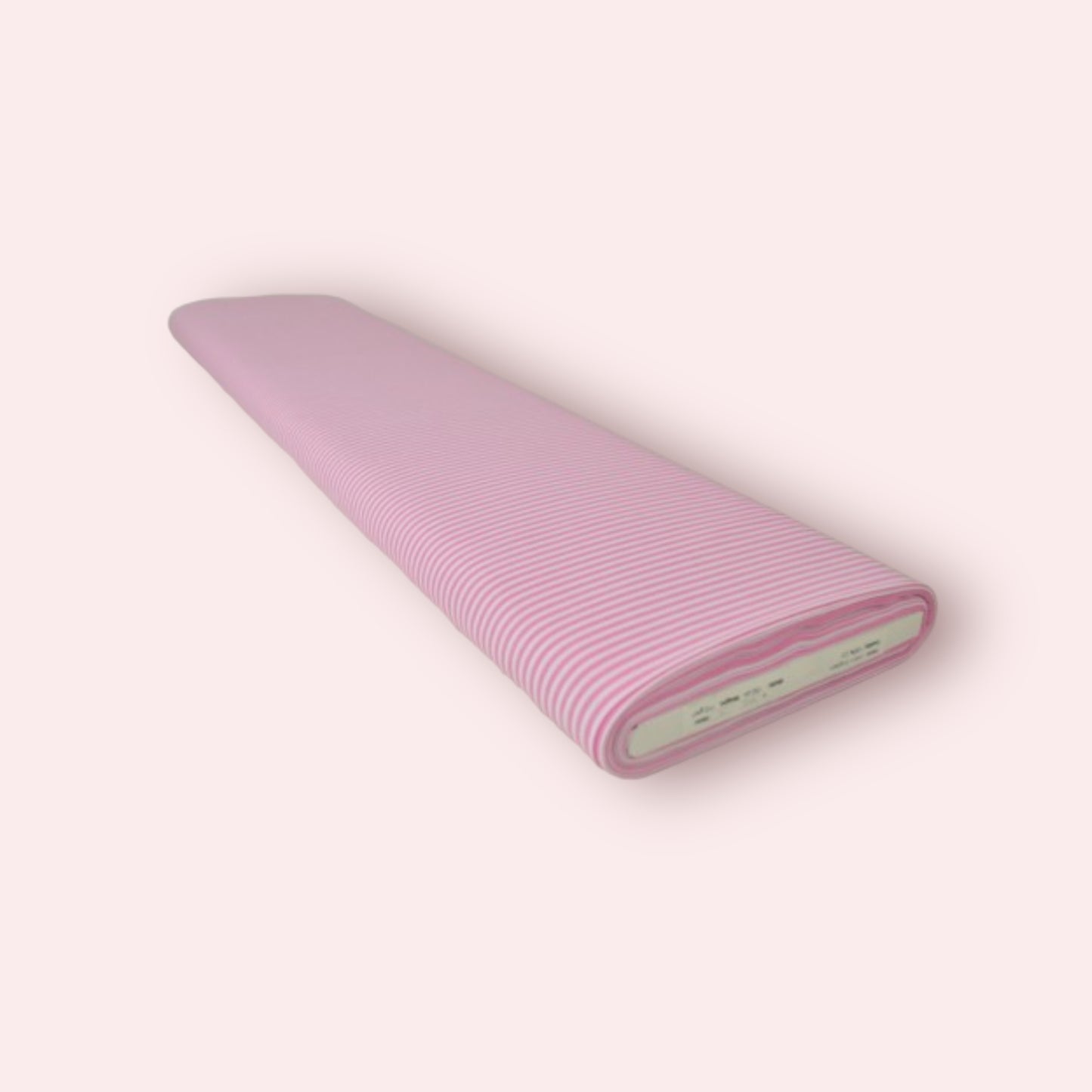 Katoen roze streep 2,5 mm - 150 cm breed