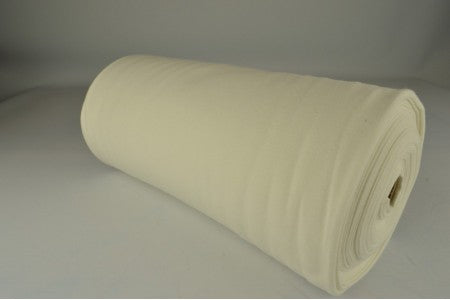 Boordstof - gebroken wit - breedte 70 cm / 35 cm rondgebreid