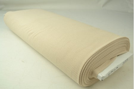 Gebreide wafel jersey - katoen - Beige