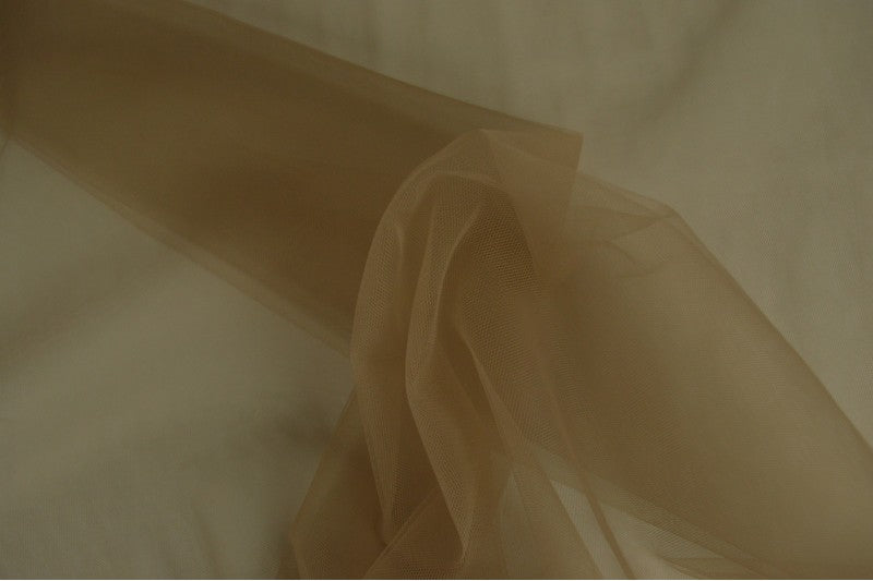 Tule zacht (Mesh) - Taupe