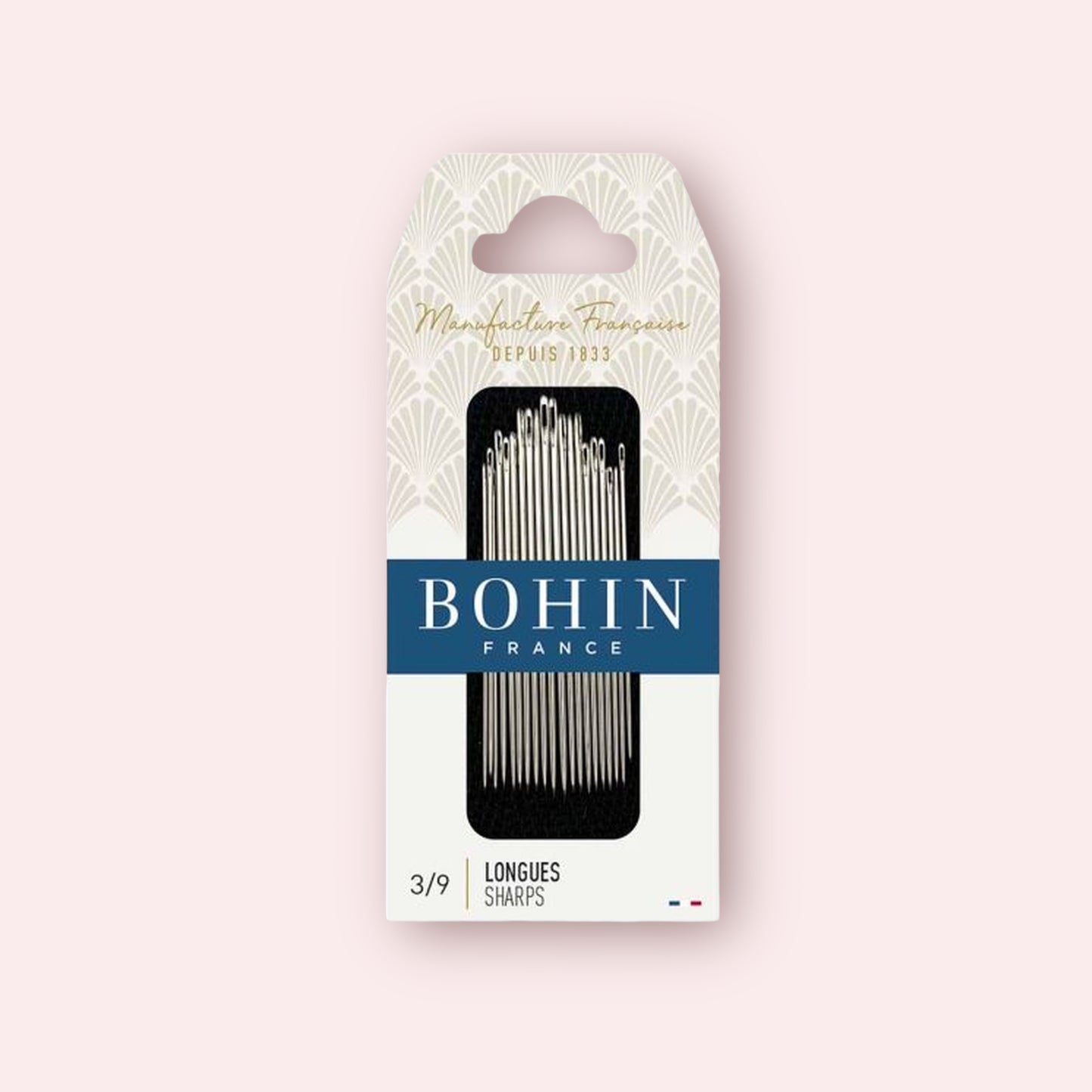 Bohin naainaalden Sharps nr. 3-9 - 20 stuks
