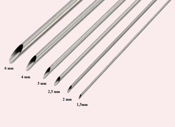 Cirkelpons / nagelpons - 1,5 t/m 6 mm