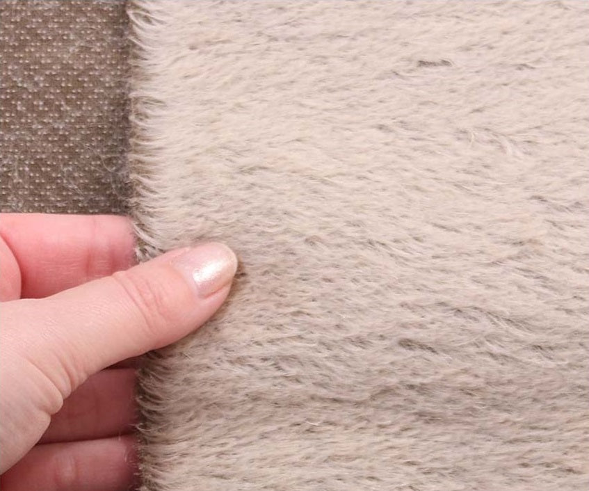 Mohair - Middeldicht recht - ca 12mm pool - 140cm breed - NOV24-1 - groen/bruin