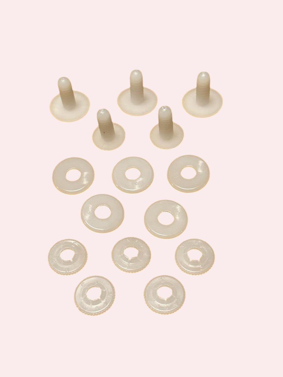 Draaischijven, sluitwerk, veiligheidsschijven - Kunststof schijvenset 16-20 mm