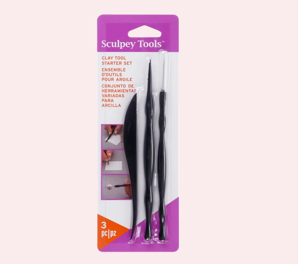 Sculpey tools - starterset - 3 stuks