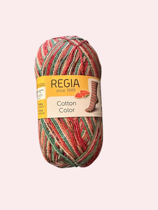 Regia Cotton Color - 100 gram - kleur 2421