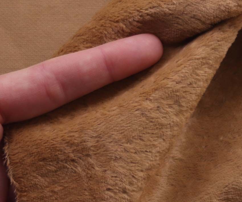 NEW Viscose - dicht - recht - ca 6mm pool - zwart (190-4087)