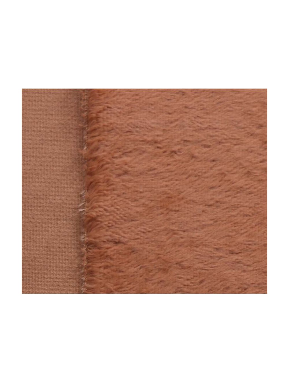 Viscose - dicht - recht - ca 6mm pool - 140cm breed - caramel (190-4094)