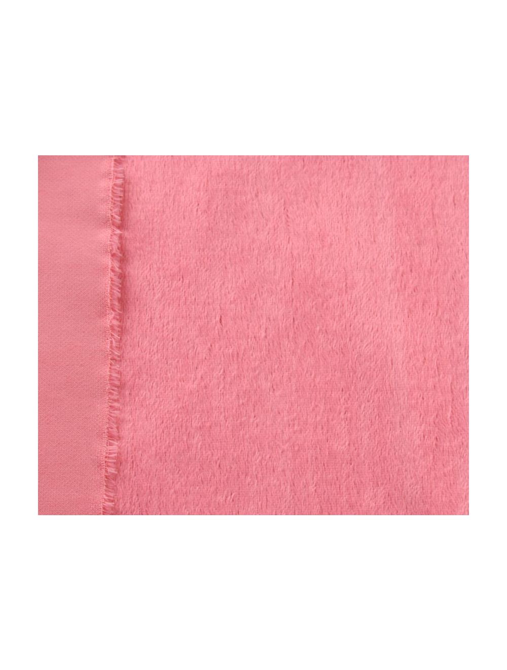 Viscose - dicht - recht - ca 6mm pool - 140cm breed - roze (190-902)