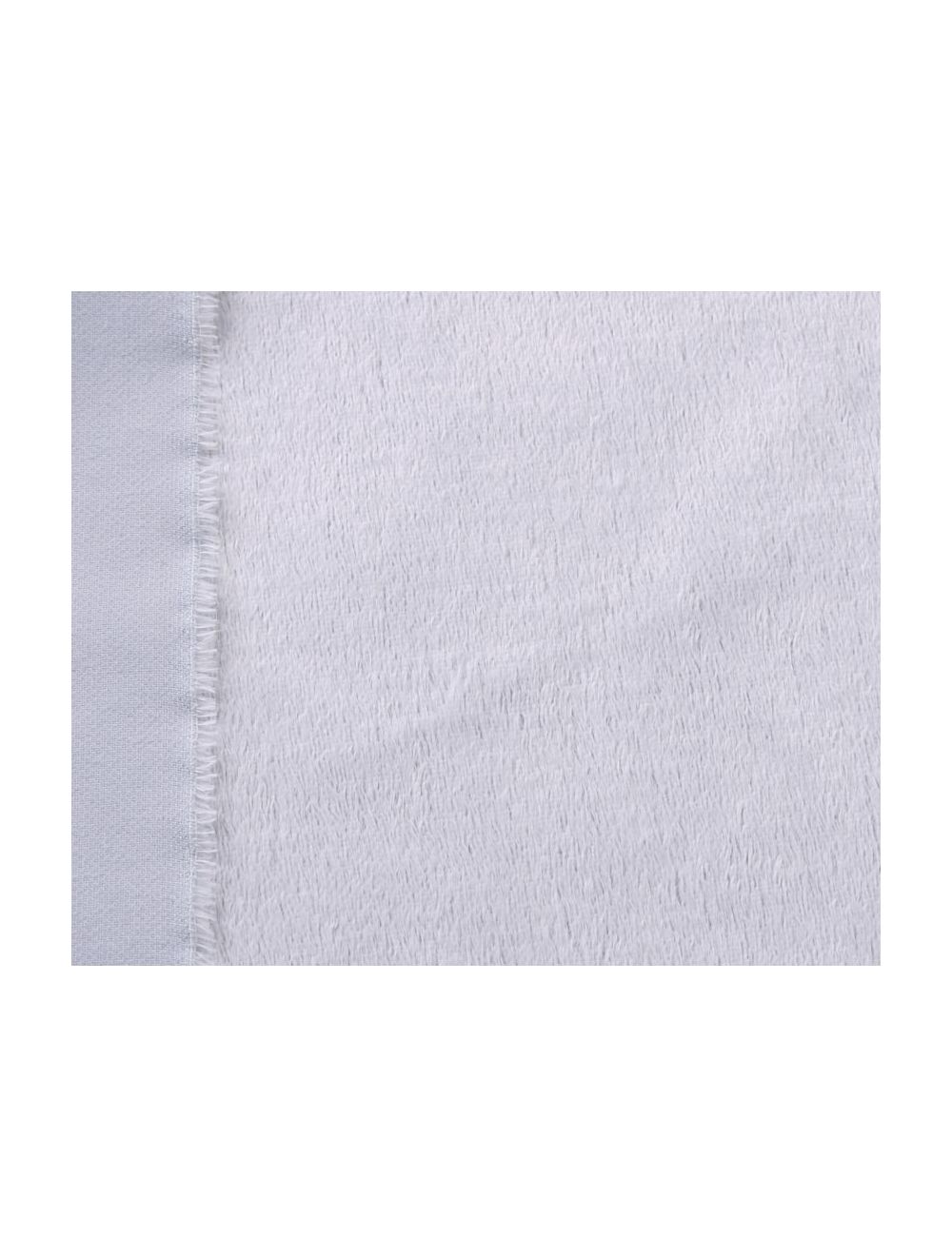 Viscose - dicht - recht - ca 6mm pool - 140cm breed - babyblauw (190-903)