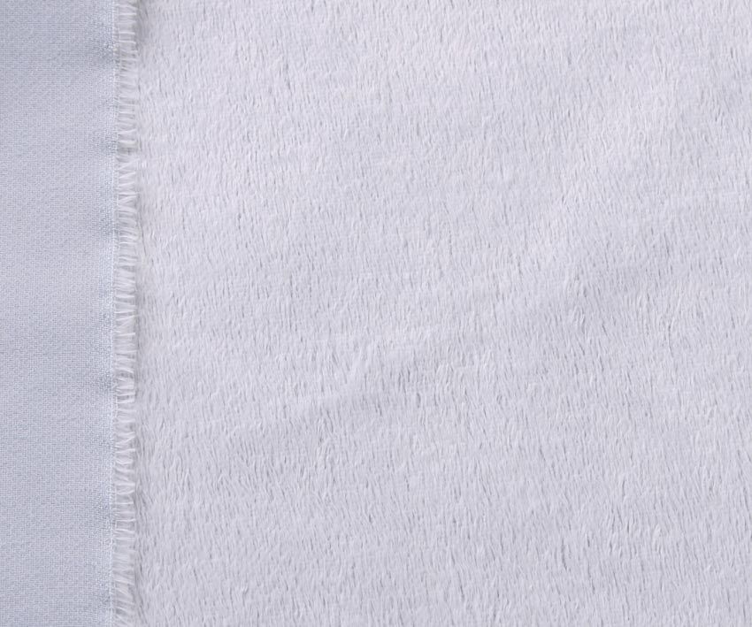 Viscose - dicht - recht - ca 6mm pool - 140cm breed - babyblauw (190-903)