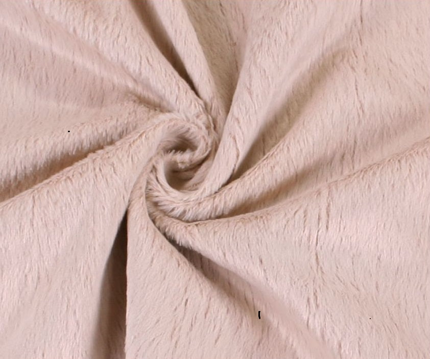 Viscose - middeldicht - recht - ca 6mm pool - 140cm breed - oudroze (4095)