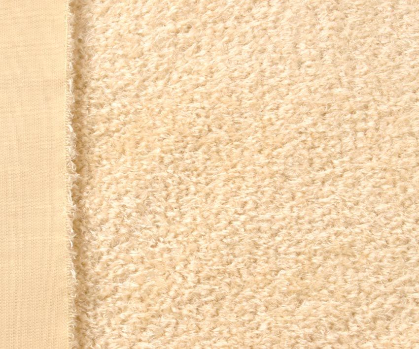 Viscose - middeldicht - gekruld - ca 7mm pool - lichtgeel (50217-5530)