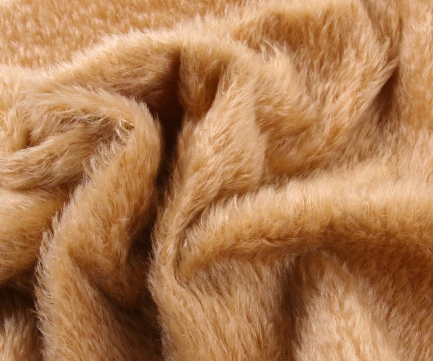 Mohair - Open recht - ca 21mm pool - lap 14 x 140 cm - (529)