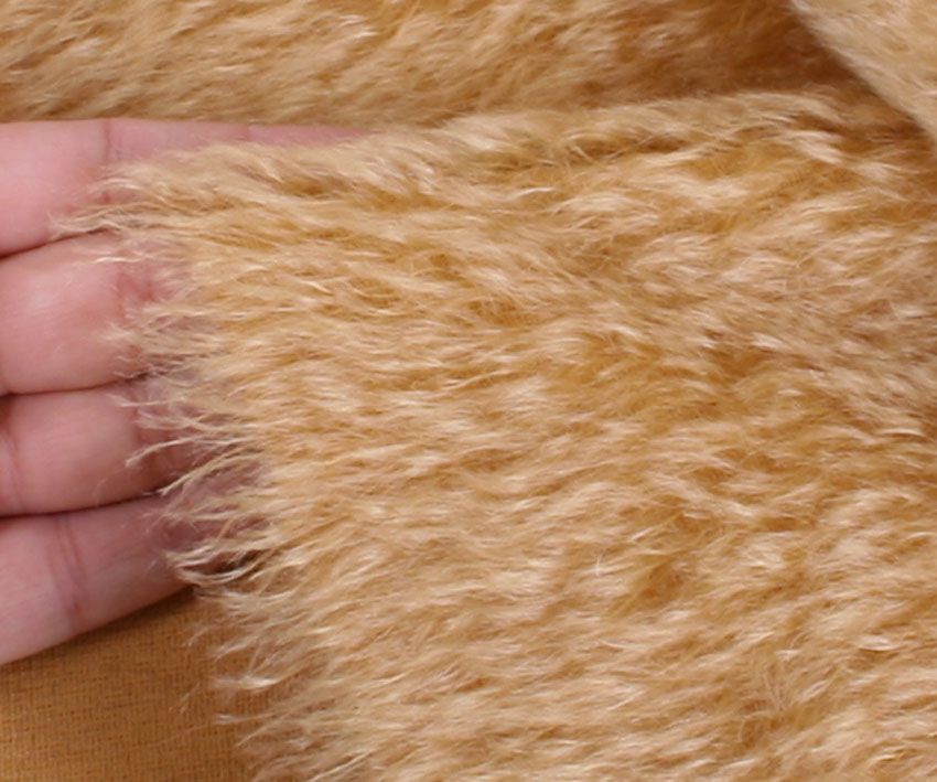 Mohair - Open recht - ca 21mm pool - lap 14 x 140 cm - (529)