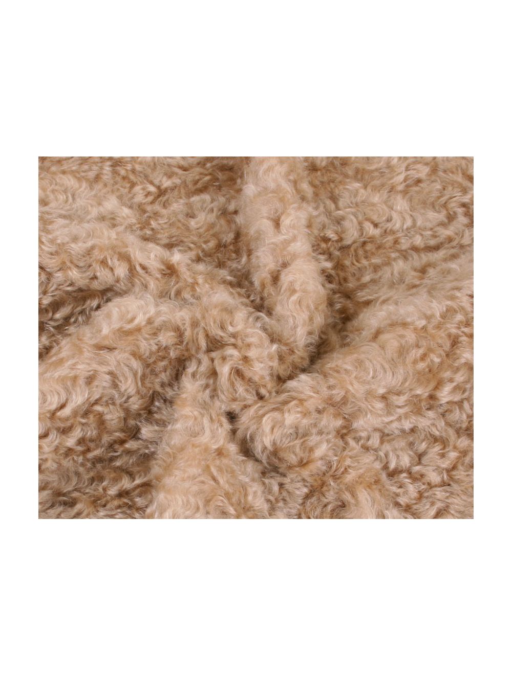 Mohair - Dicht gekruld - ca 24mm pool - 140 cm breed (982)
