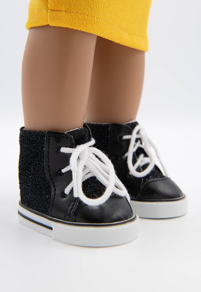 I'm A Girly poppenschoen - sneaker halfhoog - pop maat 43-46 cm - baby born