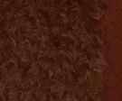 Mohair - Dicht recht - ca 9mm haarlengte - lap 25x70 cm - donkerbruin gemeleerd - LOMS-19
