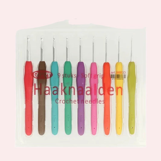Haaknaaldenset Opry Soft grip 2.00-6.00 mm